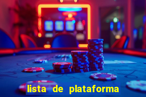 lista de plataforma de jogos